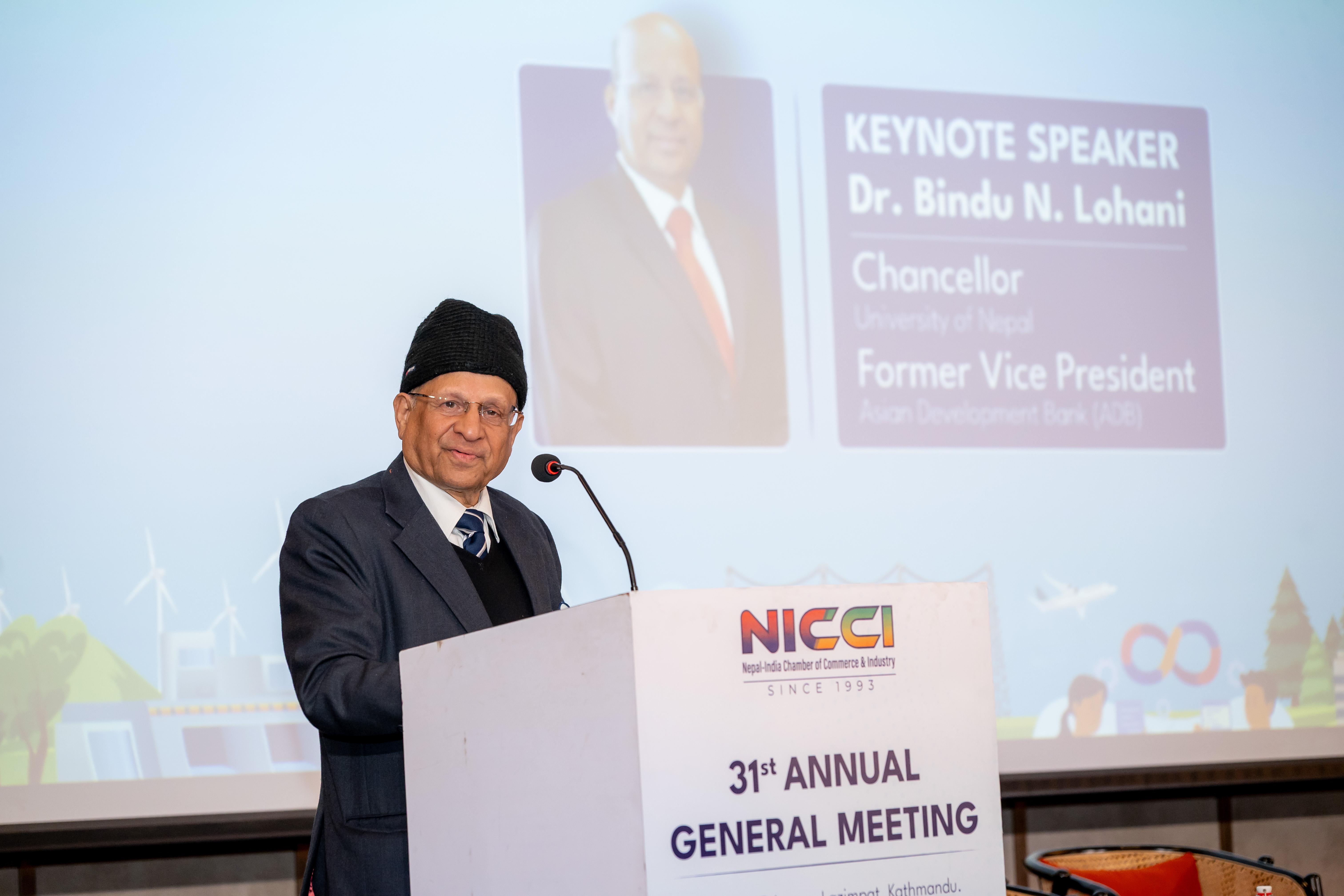 Keynote Speech by University of Nepal's Chancellor Dr. Bindu...