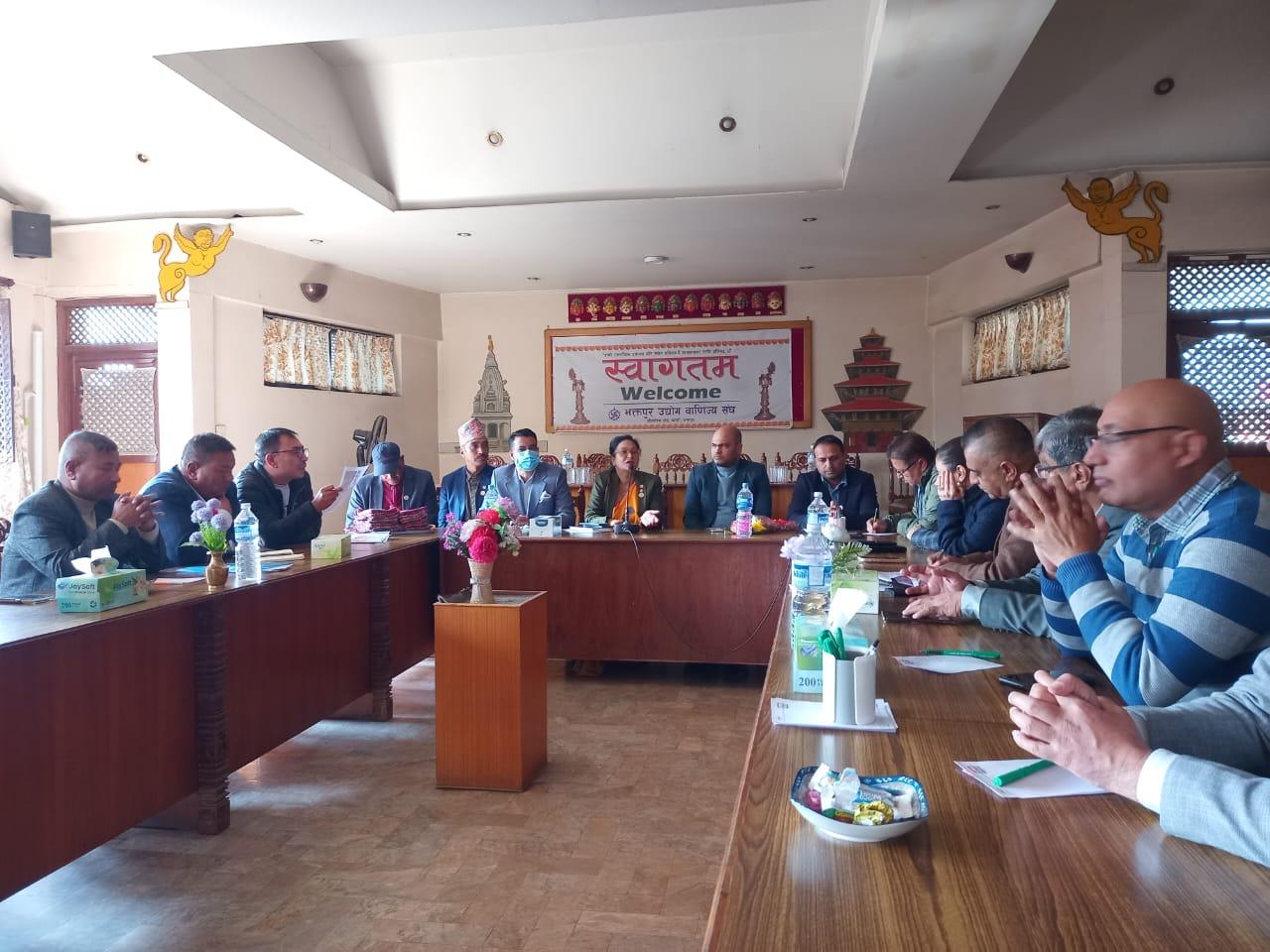 NICCI and Bhaktapur Chamber hold talks on trade, transit...