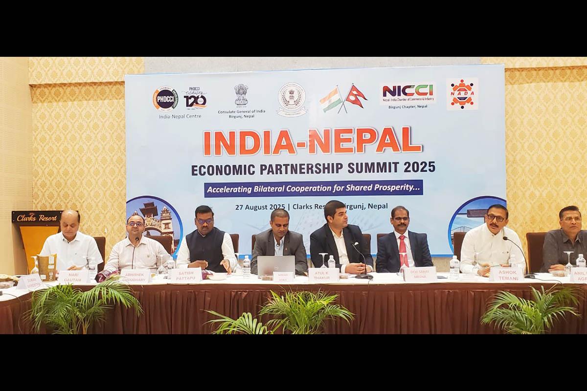 India–Nepal Economic Partnership Summit held to boost bilateral economic...