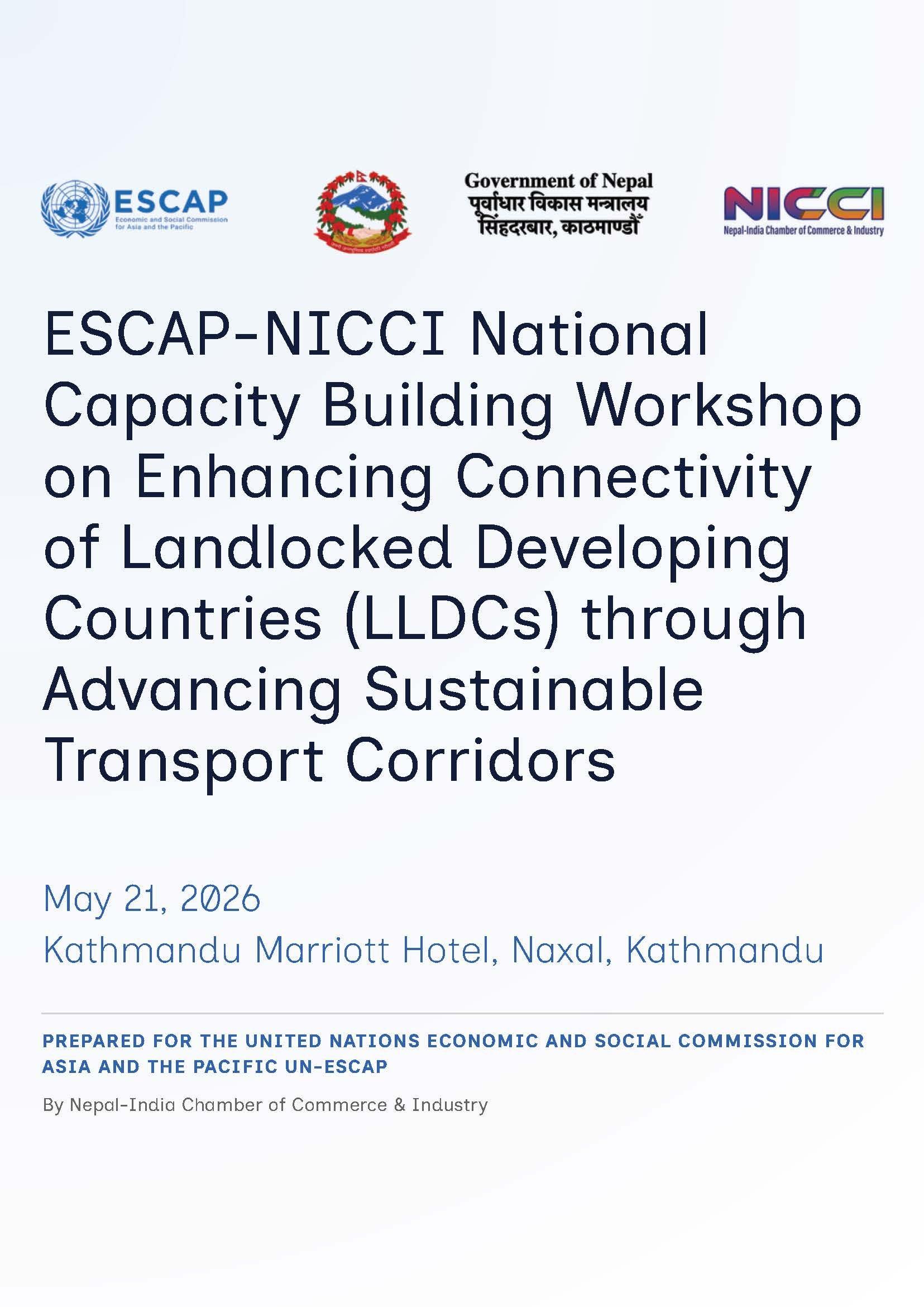 UNESCAP-NICCI Workshop Icon